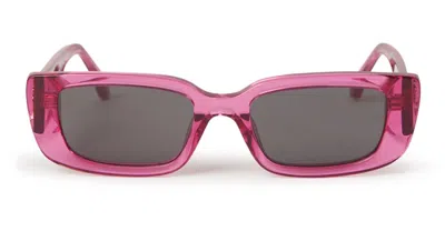 Palm Angels Yosemite Acetate Sunglasses In Pink