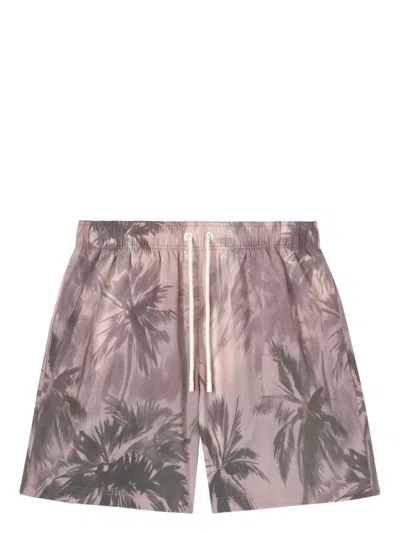 PALM ANGELS SUNSET PALMS SWIM SHORTS