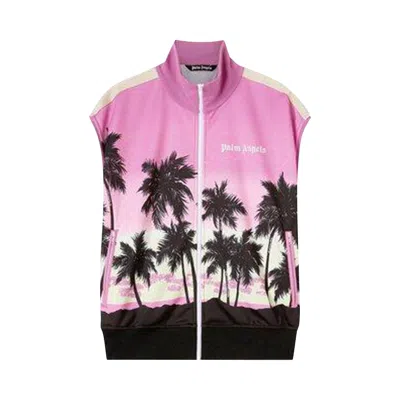 Pre-owned Palm Angels Sunset Track Vest 'purple/black' | Men's Size Xl