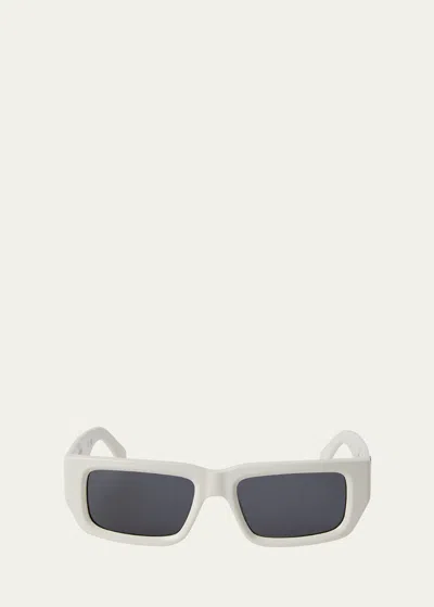 PALM ANGELS SUTTER ACETATE RECTANGLE SUNGLASSES