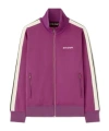 Palm Angels 'track Sweatshirt With Contrasting Bands In Pink