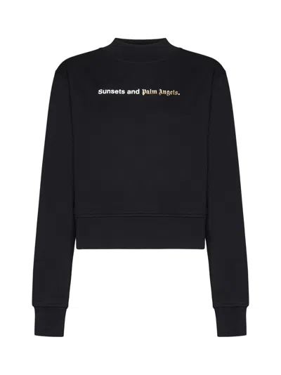 Palm Angels Sweater In Black