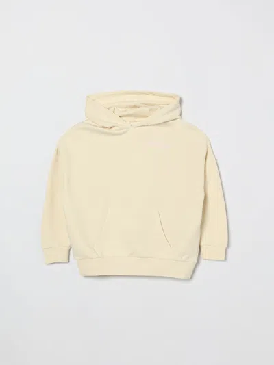 Palm Angels Kids' セーター  ボーイ カラー ホワイト In Neutral