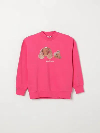 Palm Angels Sweater  Kids Color Fuchsia In Pink