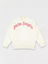 Palm Angels Sweater  Kids Color Butter In White
