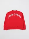 PALM ANGELS SWEATER PALM ANGELS KIDS KIDS COLOR RED,F31884014