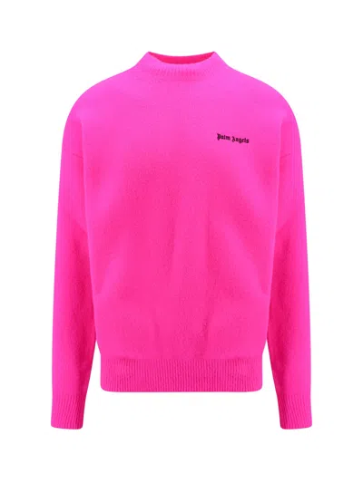 Palm Angels Sweater In Pink