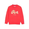 Palm Angels Graphic-print Sweatshirt In Red