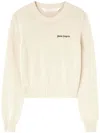 Palm Angels Sweaters In White