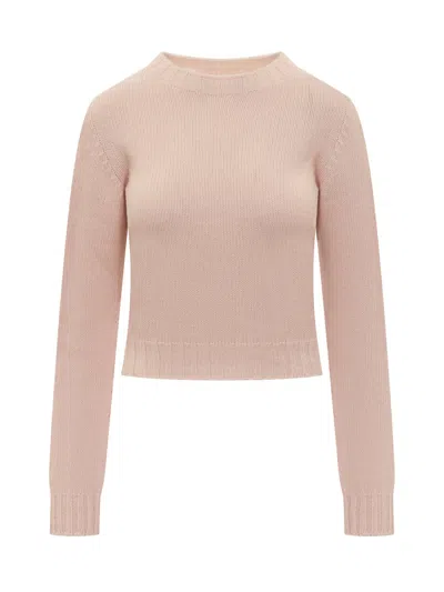 PALM ANGELS SWEATER WITH LOGO ON THE BACK