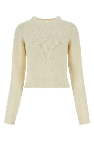 Palm Angels Sweaters In Beige