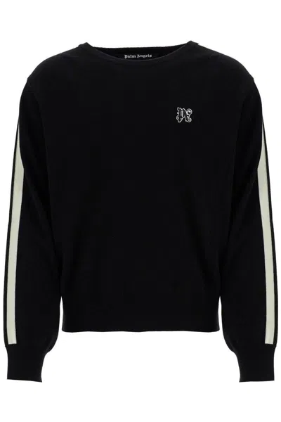 Palm Angels Sweaters In Black