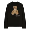 Palm Angels Bear In Mind Sweatshirt In Black