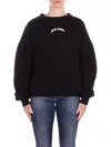Palm Angels Sweaters Black In Black