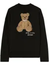 Palm Angels Men's Bear In Black Brow