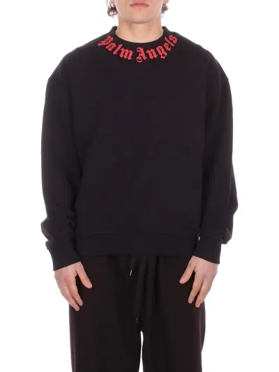Palm Angels Sweaters In Black