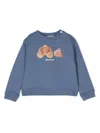 PALM ANGELS PALM ANGELS SWEATERS BLUE