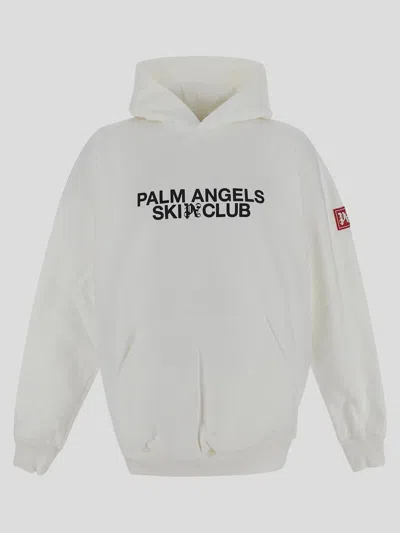 Palm Angels Sweaters In Butterblack