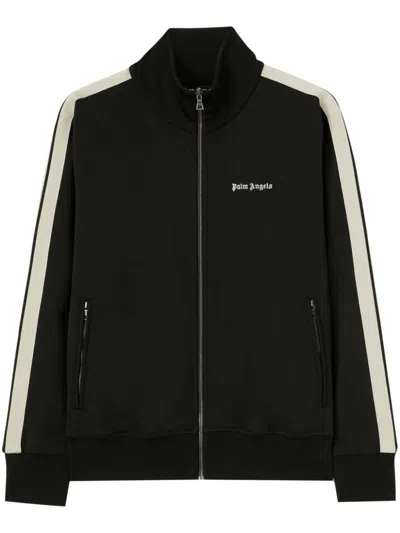 Palm Angels Jacket With Embroidery In Black