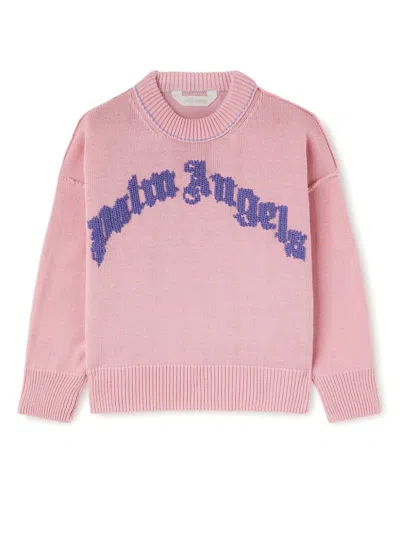 Palm Angels Kids'  Sweaters Pink