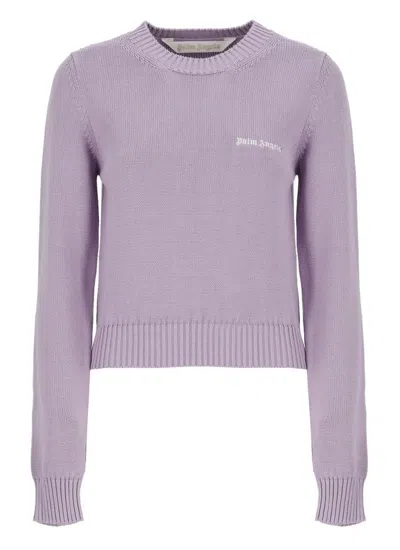 Palm Angels Sweaters Purple