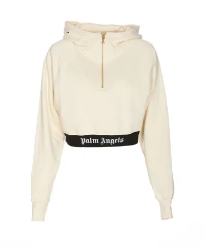 Palm Angels Sweaters In White