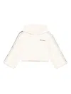 Palm Angels Logo-print Hoodie In White