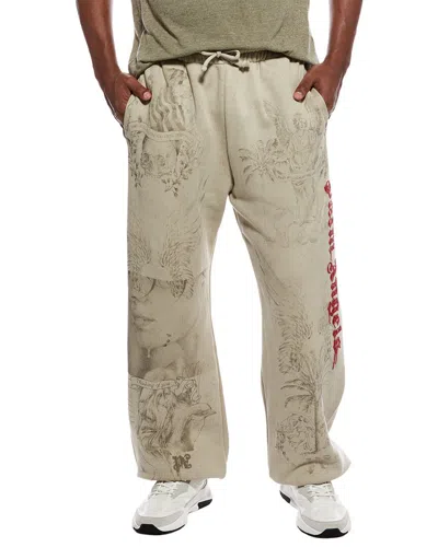 Palm Angels Sweatpant In Brown