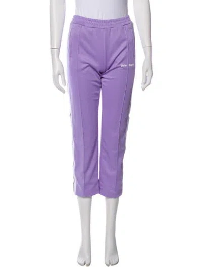 Pre-owned Palm Angels Sweatpants In Purple