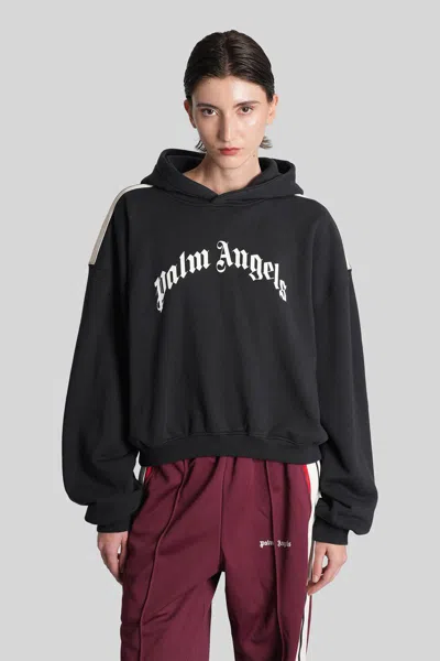 Palm Angels Sweatshirt In Black