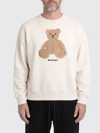 Palm Angels 'bear' Sweatshirt In Neutral