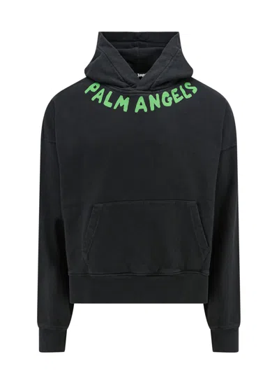 Palm Angels Sweatshirt In Nero