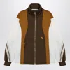 Palm Angels Colorblocked Logo Track Jacket In Multicolor