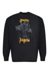 Palm Angels Logo Printed Crewneck Sweatshirt