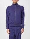 Palm Angels Classic Logo Track Jacket In Blue