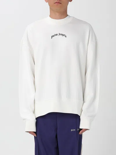 Palm Angels Sweatshirt  Men Color White