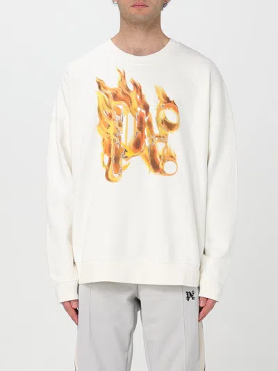 PALM ANGELS SWEATSHIRT PALM ANGELS MEN COLOR WHITE,F14224001