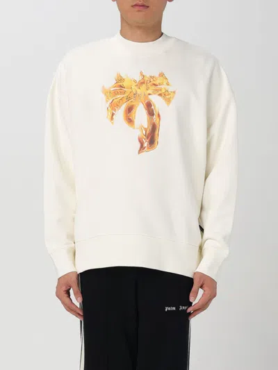 PALM ANGELS SWEATSHIRT PALM ANGELS MEN COLOR WHITE,F88371001