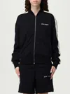 Palm Angels Classic Logo-print Track Bomber Jacket In Black