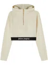 PALM ANGELS PALM ANGELS SWEATSHIRT WITH CROPPED LOGO BAND