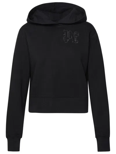 Palm Angels Sweatshirt With Logo In Black
