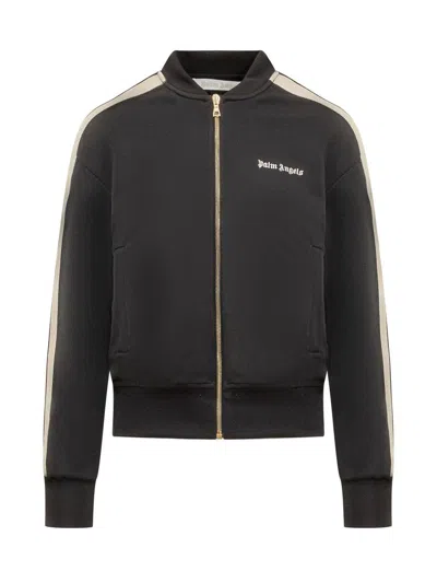 Palm Angels Sweatshirt With Logo In Black