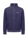 Palm Angels Track Jacket With Zipper In Purple