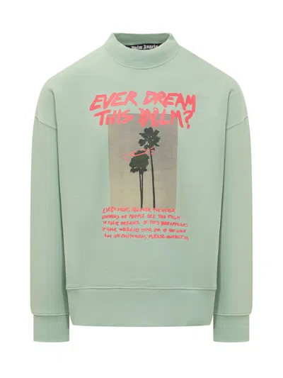 PALM ANGELS SWEATSHIRT WITH PALM DREAM LOGO