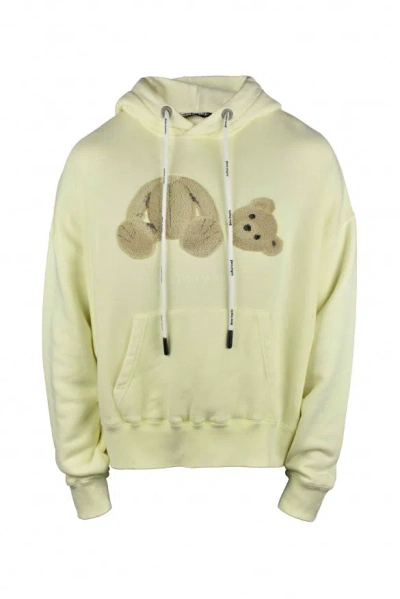 Palm Angels Sweatshirt In Yellow