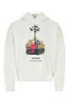 Palm Angels Douby Lost In Amazonia Hoodie In Neutral