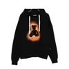 Palm Angels Men Spray Bear Loose Hoody