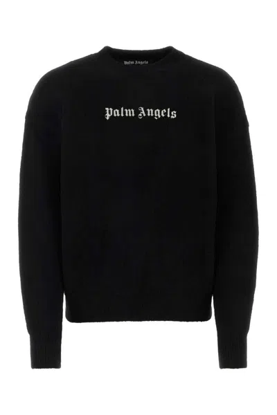 Palm Angels Sweatshirts In Black