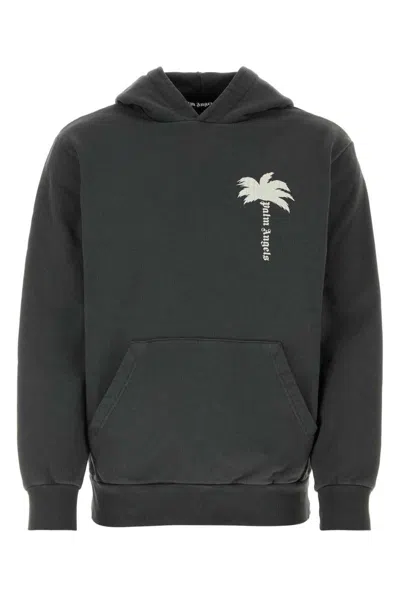 Palm Angels Sweatshirts In Grey