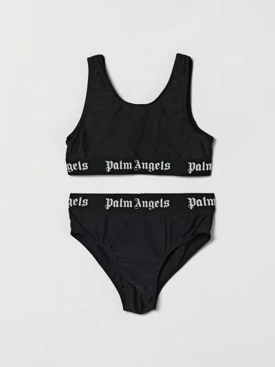 Palm Angels Swimsuit Kids In Animal Print